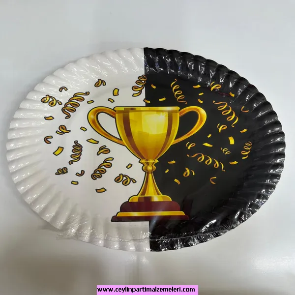 Bjk Temalı Karton Tabak